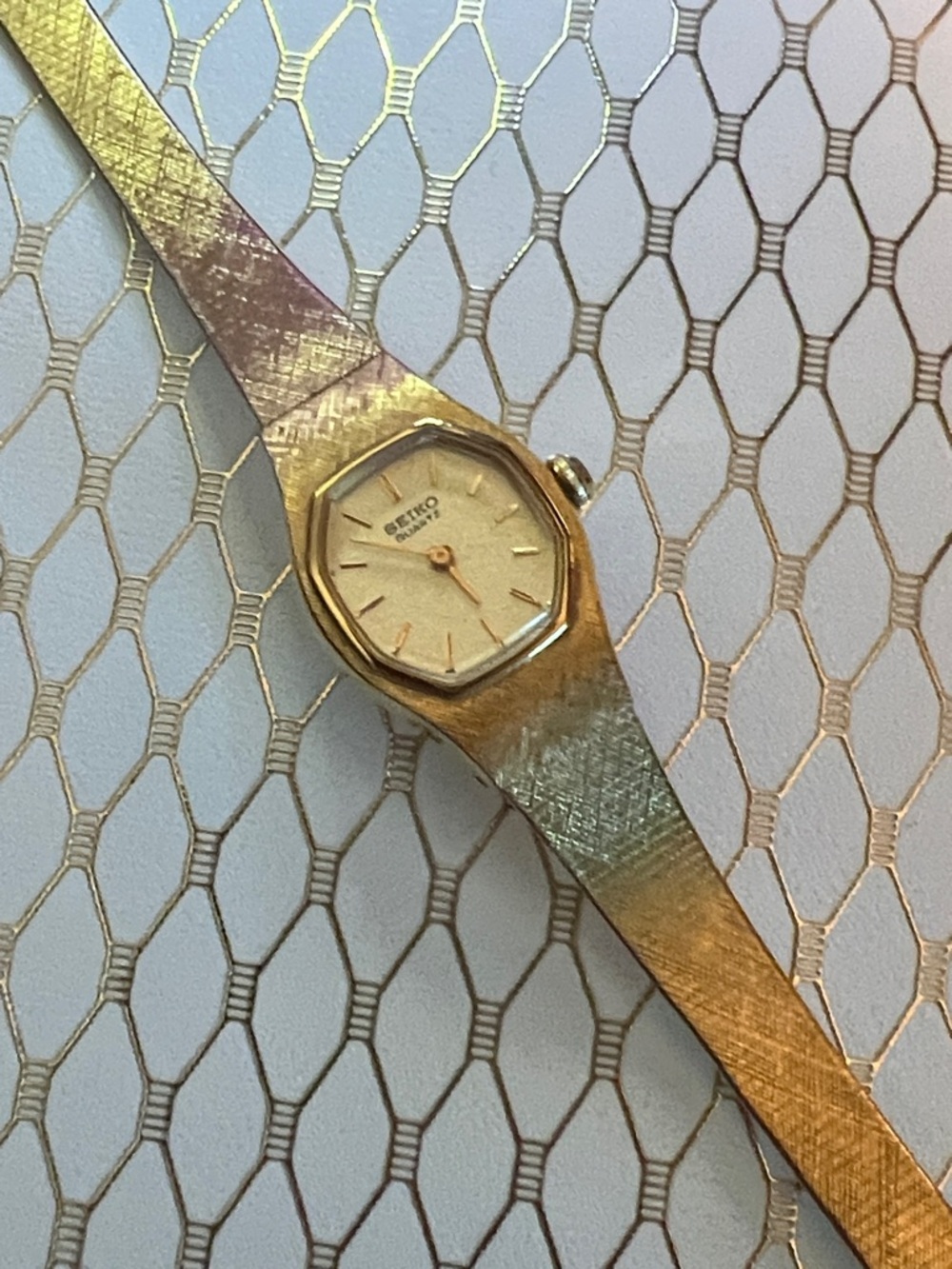 Vintage SEIKO Quartz Goldtone Watch